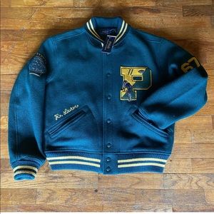 NWT Polo Ralph Lauren RL Tigers Varsity Jacket *RARE*